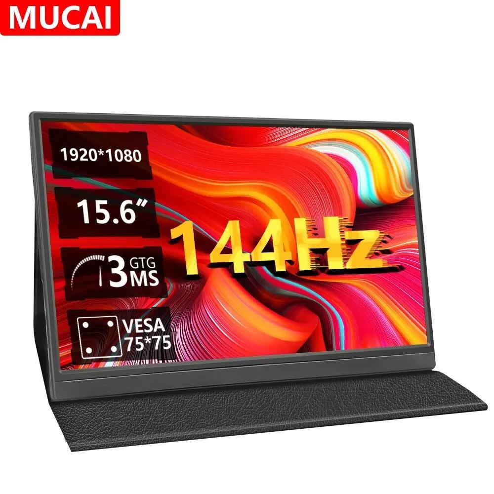 MUCAl ޴ , 15.6 ġ, 144Hz, FHD 1920*1080,   IPS ÷ ȭ, Ʈ ȭ ġ PS4/5 XboX ƺϿ